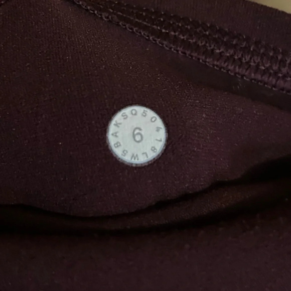 Lululemon Reveal Tight En Avante 26" Dark Adobe Athletic Leggings Size 6 - Picture 5 of 8